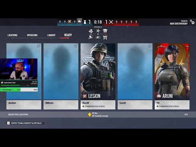 💟 R6S 💟LETS HOPE THE STREAM WORKS