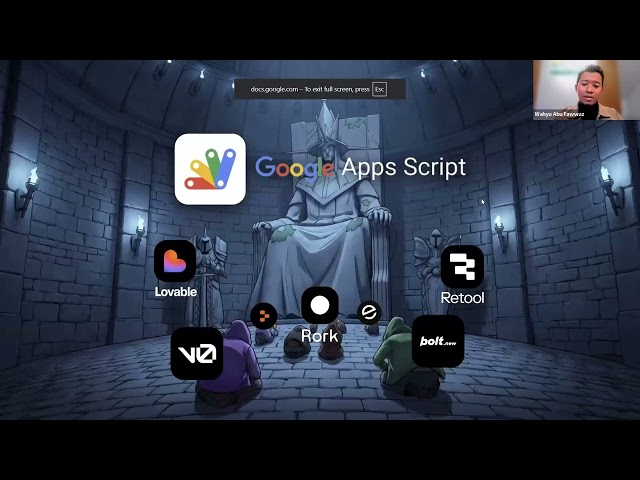 Google Apps Script Tutorial + AI Tools | How to Build Apps Fast with OKEGAS (Webinar in Bahasa)