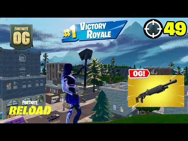 49 Elimination Solo "RELOAD” Gameplay Wins (Fortnite Chapter 7 PS5 Controller)