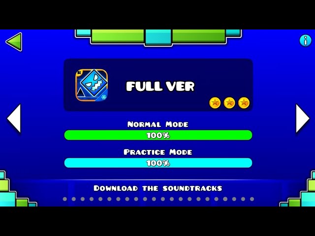 ALL FULL VER LEVEL OF GEOMETRY DASH SUBZERO (All Coin) ♬ Partition