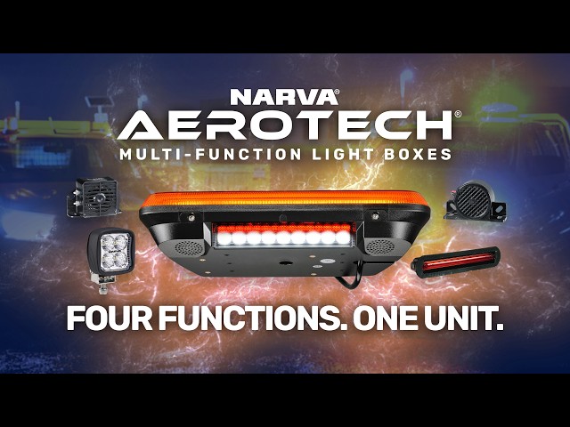 FOUR Functions. ONE Unit. | Narva AeroTech® Multi-Function Light Boxes
