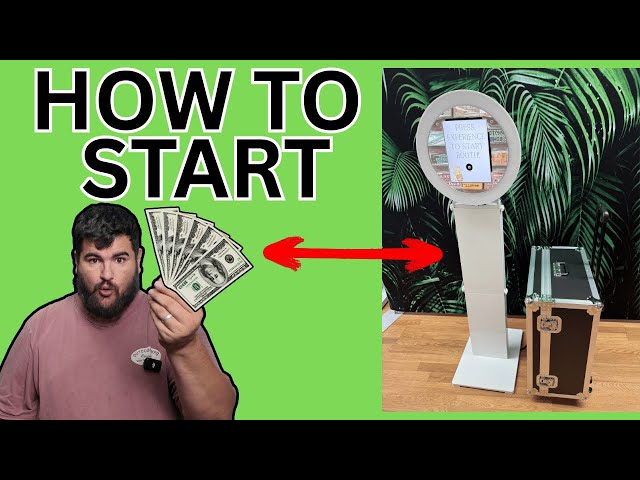 The easiest side hustle in 2026. How to become a photo booth rental business owner in 5 steps.