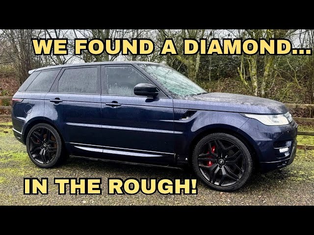 FIXING MY CHEAP BROKEN RANGE ROVER SPORT WITH PARTS MISSING 
