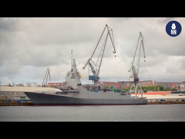 Spain’s New F-110 Frigate: Inside Navantia Ferrol Shipyard