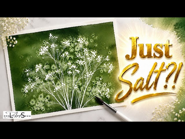 😍 This Simple Technique Creates Hundreds of Easy Watercolor Flowers!
