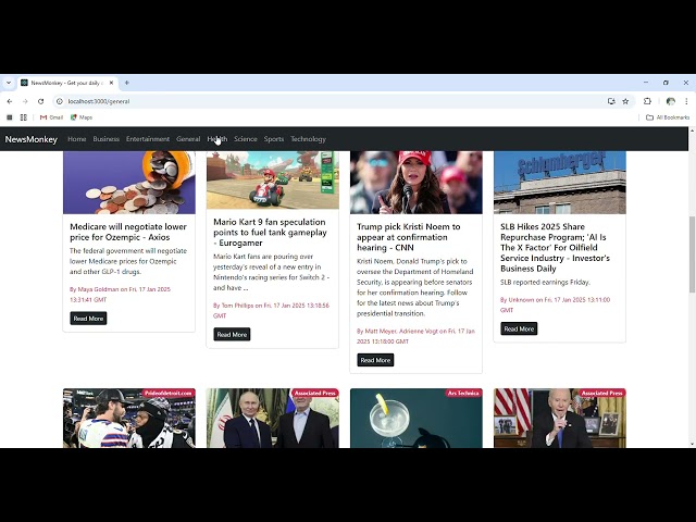 News Application using MERN Stack | @CodeWithUsman25