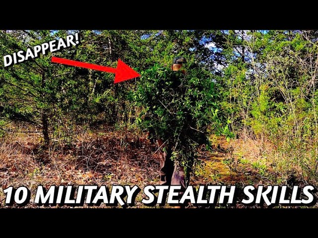 10 Military Stealth Survival Skills!