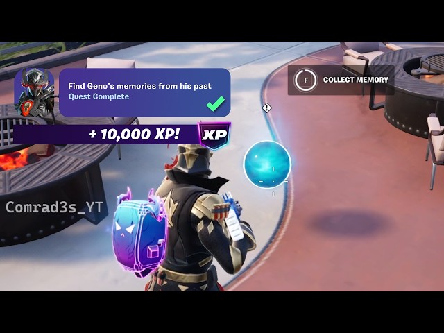 How to EASILY Find Geno’s memories from his past Fortnite