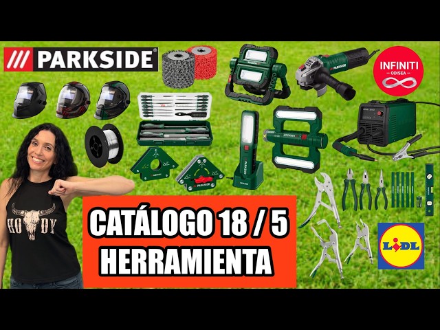 LIDL PARKSIDE CATALOGUE FOR MONDAY, MAY 18