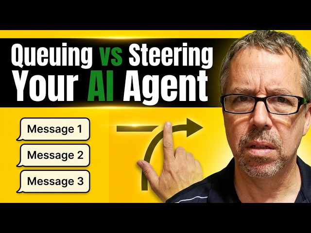 AI Agent Queuing vs Steering - The Feature Nobody Talks About 🤖 | Hero Extract