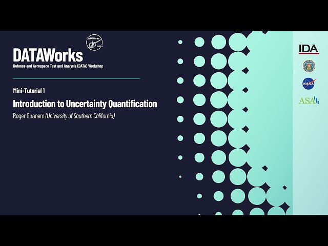 Mini -Tutorial 1: Introduction to Uncertainty Quantification