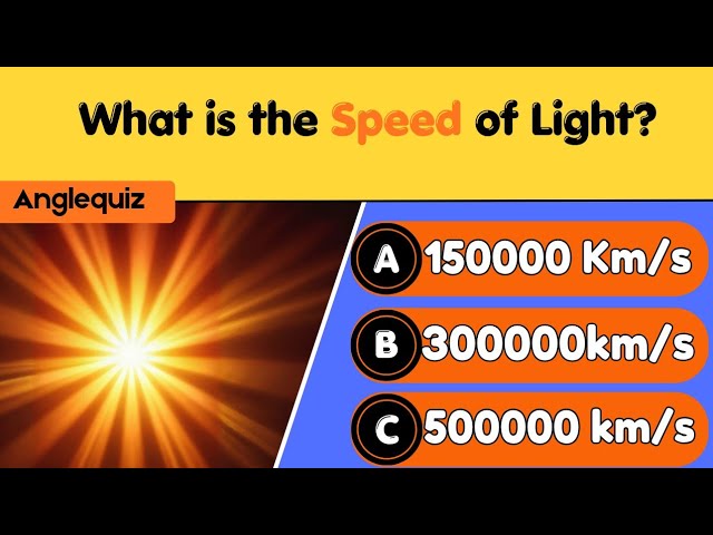 50 Science Questions Quiz | Test Your General Science Knowledge!