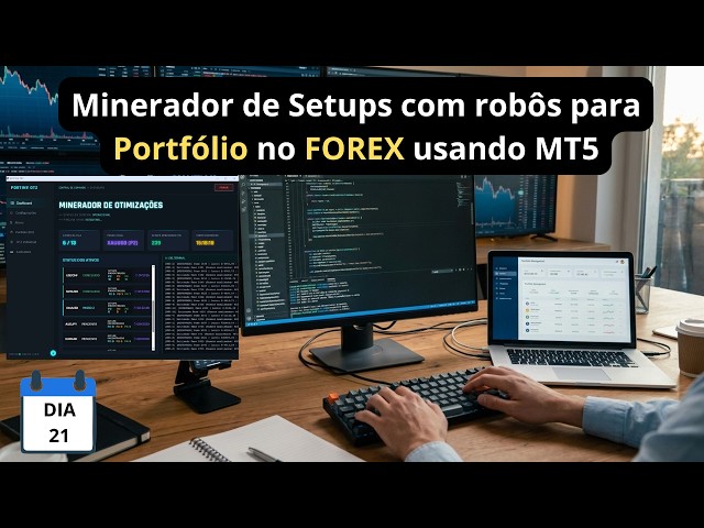Dia 21 - Melhorando o Minerador de Setups para Forex (EA - Robôs) com MT5 usando Antigravity