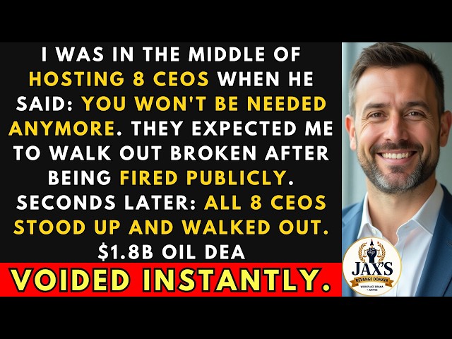 I Was Fired While Hosting 8 CEOs In A $1.8B Oil Deal—All Contracts Instantly Voided