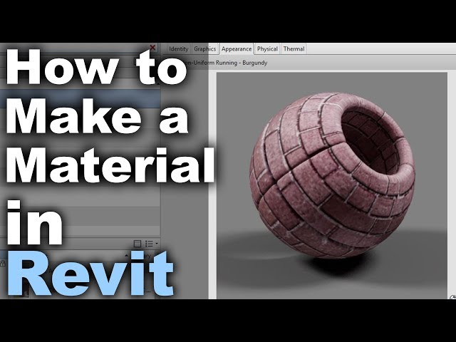 How to Make a New Material in Revit Tutorial