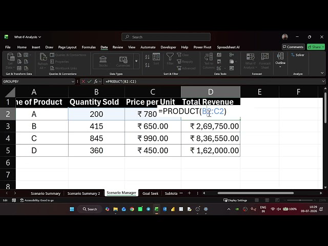 Advanced Excel: What-if Analysis & Financial Functions (PMT, PPMT, IPMT, NPER, PV, FV) | Arjun Gupta