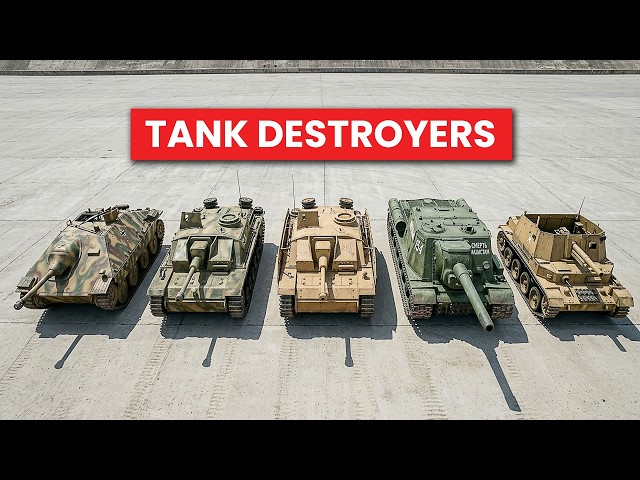 Every WW2 Tank Destroyers Ranked — WORST to BEST