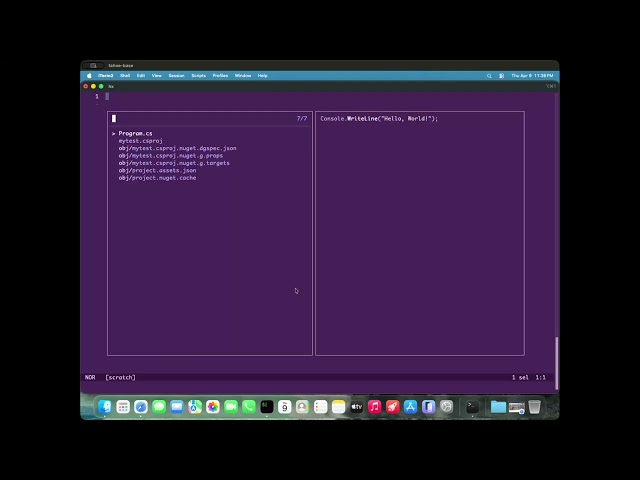 Set Up .NET Development in Helix on macOS: C#, OmniSharp, Debugging & Raylib