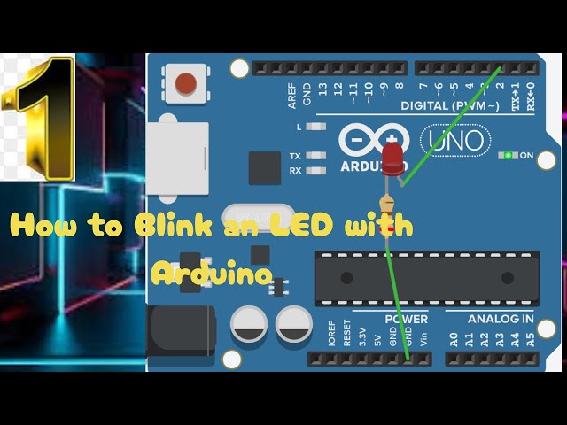 How to Blink an LED with Arduino | Beginner Tutorial