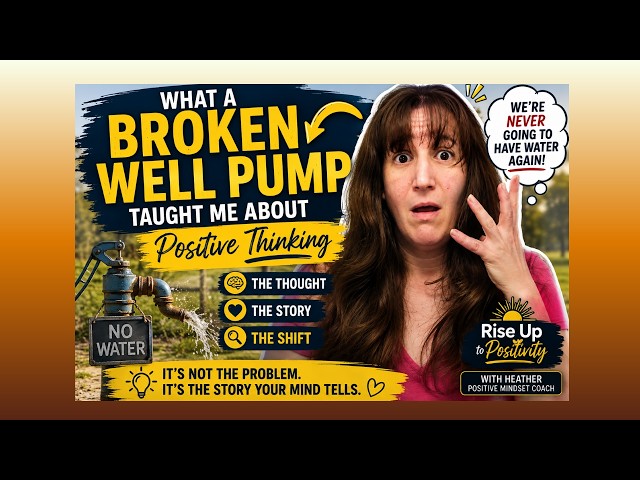 What a Broken Well Pump Taught Me About Positive Thinking