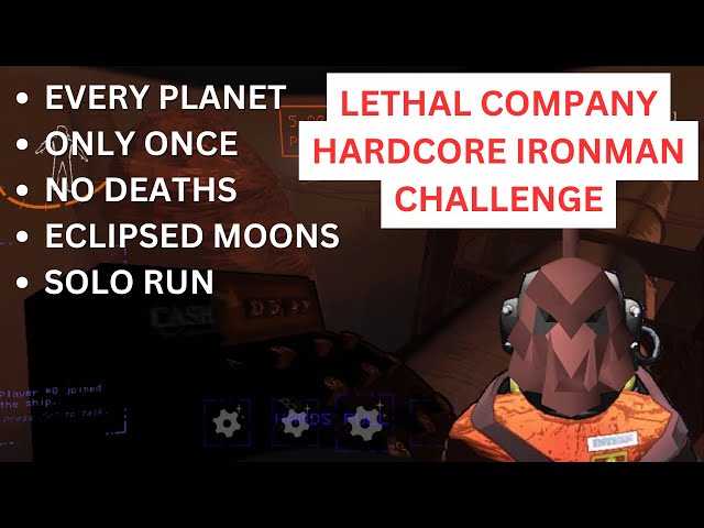 Is it Possible to Complete the Lethal Company Hardcore Ironman Challenge SOLO?