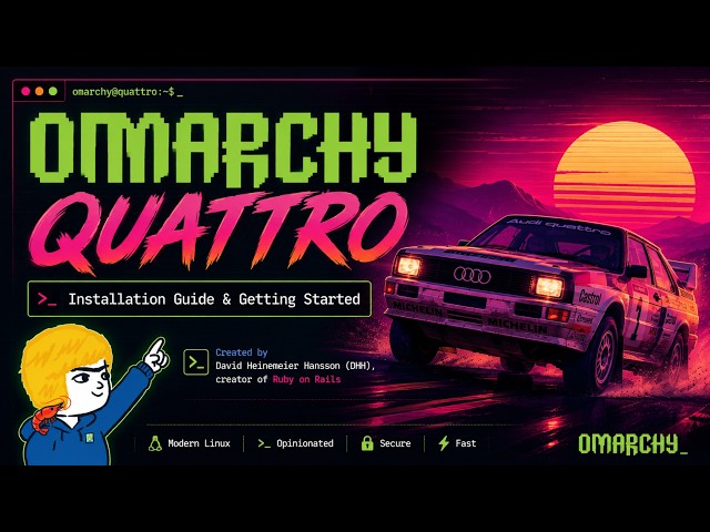 Omarchy Quattro: Installation Guide & Getting Started (Windows to Linux)