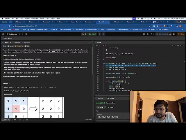 🛑 Day 57 Hour 211 | LeetCode | Conquering Graph BFS | LateNight Streams
