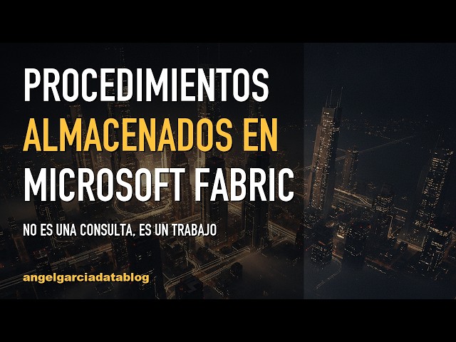 Procedimientos almacenados en Microsoft Fabric