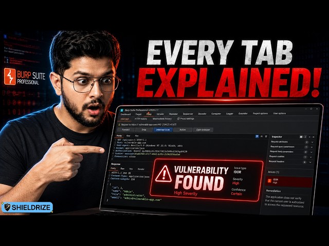 Master Burp Suite Professional in 2026: Hands-On Tool Walkthrough | Shieldrize