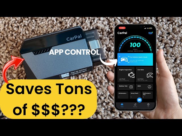 Save $$$ on Car Repairs? TOPDON CarPal OBD2 Scanner Review