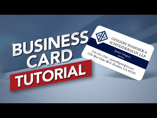 How To Design A Business Card In Adobr Illustrator (Step By Step)