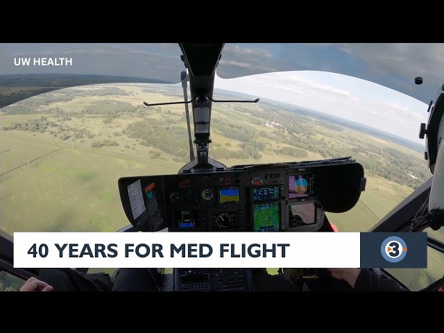 Doctors in flight: UW Health Med Flight celebrates 40 years of critical care from the sky