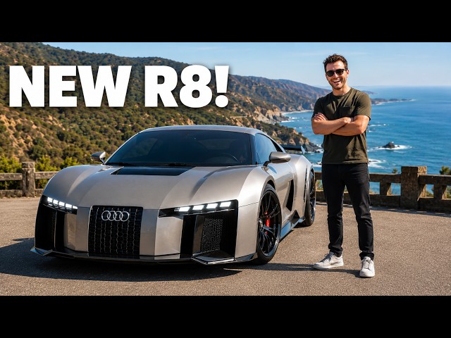 ¡El verdadero NUEVO AUDI R8 por fin está aquí!