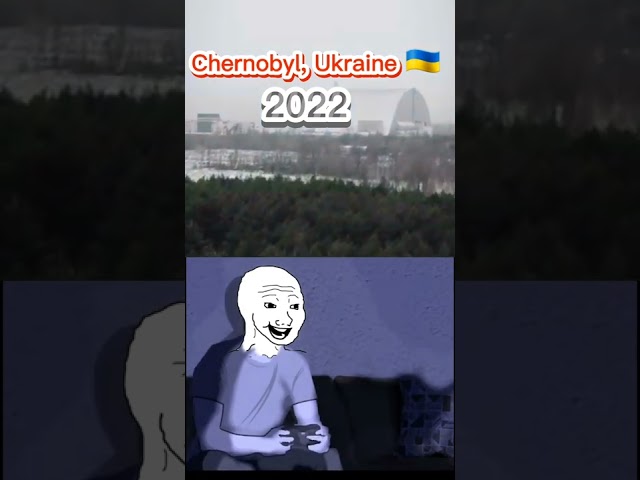 Chernobyl Ukraine 🇺🇦  2022 vs 1986 #shorts #chernobyl