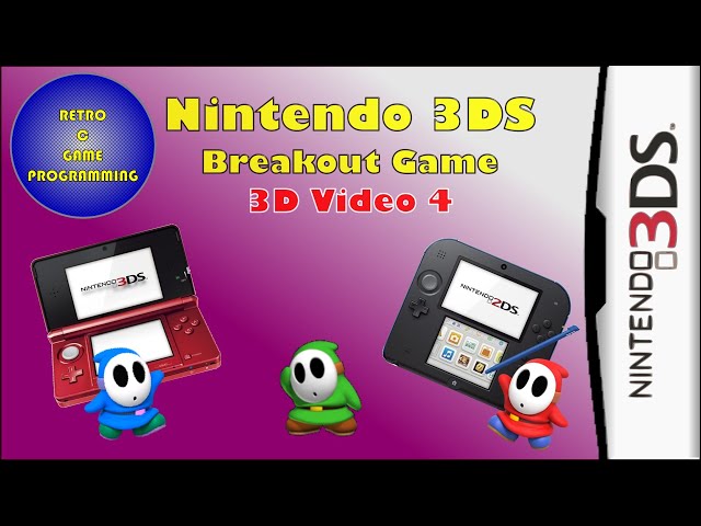 Nintendo 3DS Programming in C - Episode 7 - BreakOut 3D