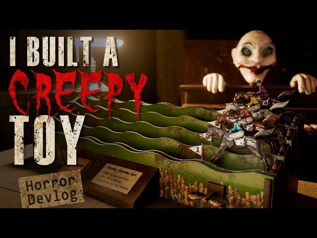 Let them run! Horse Race for my Horror game | Unity Devlog