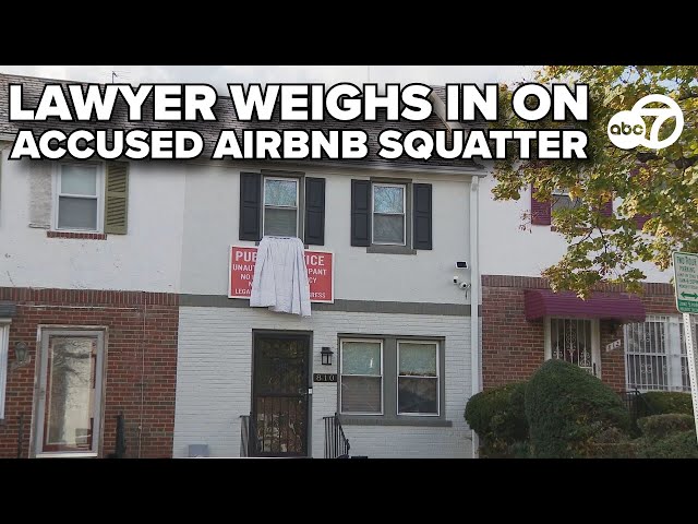 Woman accused of squatting in DC short-term rental tells 7News she will be leaving