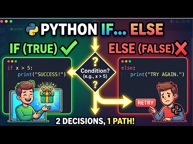 Python If-Else Tutorial For Beginners #Codelogic #CodeLogic