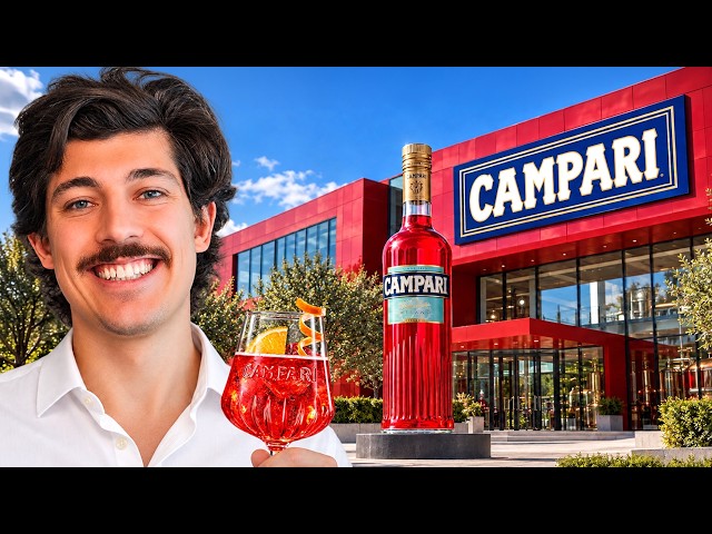 Inside CAMPARI 🍸 The factory that makes 1 BILLION spritz a year