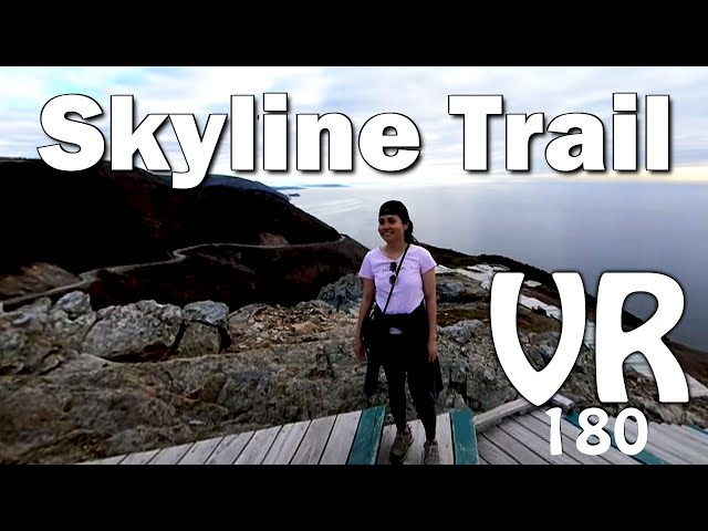 Hiking the Skyline Trail Nova Scotia VR video
