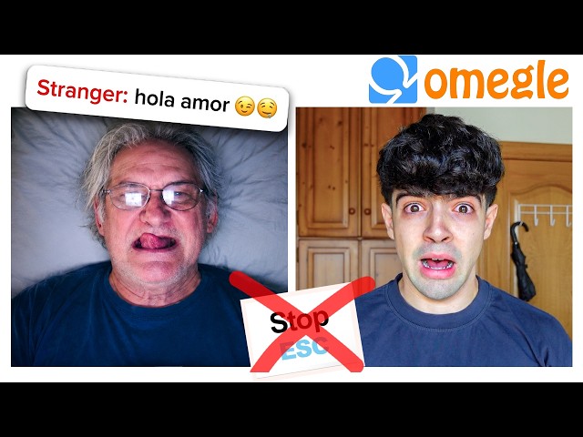 OMEGLE pero NO PUEDO SKIPEAR a NADIE *me traumo* #2