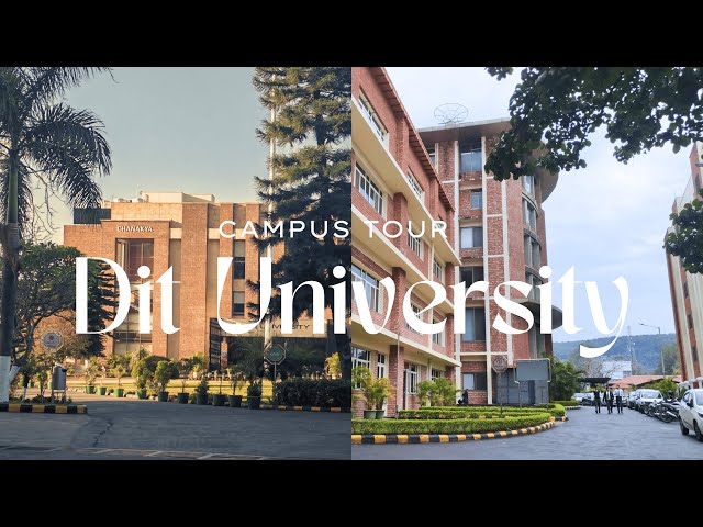 Inside DIT University | Ultimate Campus Tour 2025