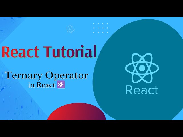 React JS Tutorial in Hindi #15 | JavaScript Ternary Operator Explained with Examples