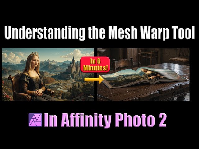 Understanding the Mesh Warp Tool in 6 minutes in Affinity Photo 2