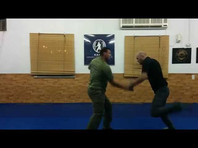 knife disarm - KAPAP ISRAEL
