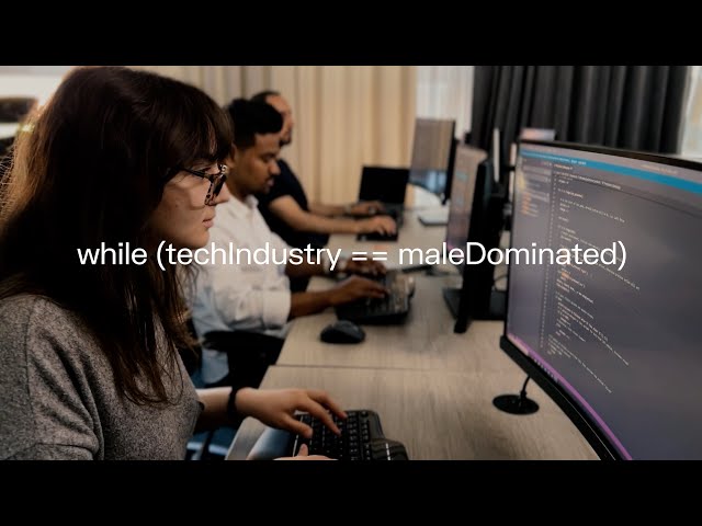 while (techIndustry == maleDominated) change();