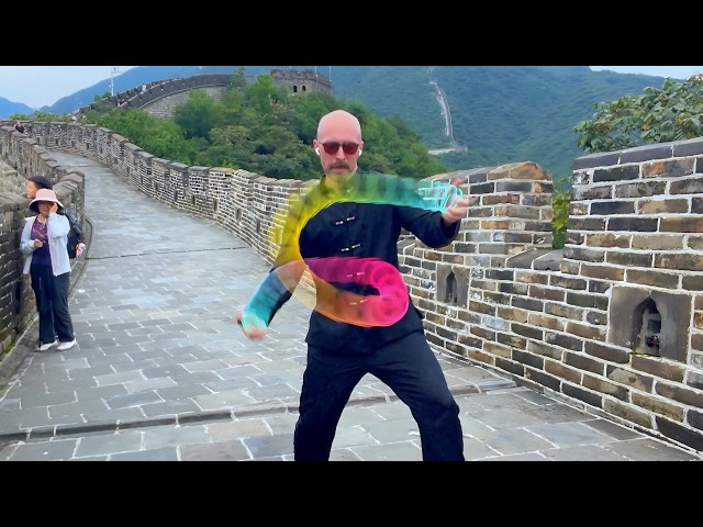 Slinky Tricks on the Great Wall of China