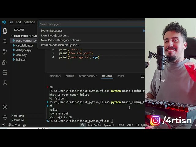 Find Bugs Faster with VS Code Debugger