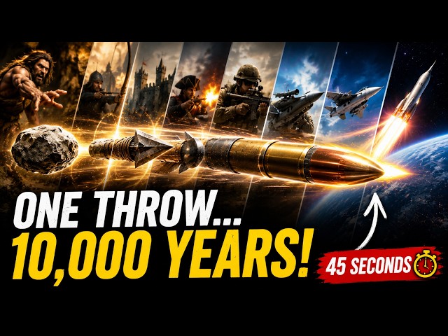 This Single Throw Changed Human History... 🤯 #evolution  #humanhistory  #technology  #aianimation
