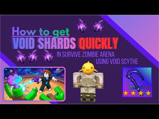 How to get VOID SHARDS FASTER using the VOID SCYTHE
